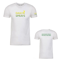 Daily Sprays Premium T-Shirt White Daily Sprays Premium T-Shirt White