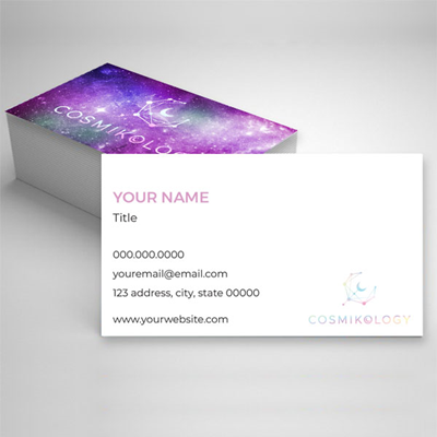 Cosmikology Business Card