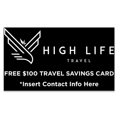 High Life Window Decal 28x16