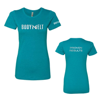 Body Melt Womens Premium T-Shirt Teal Body Melt Womens Premium T-Shirt Teal