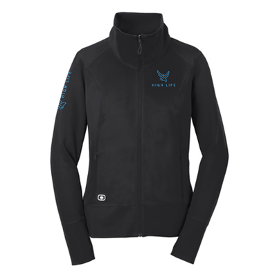 High Life Travel OGIO Endurance Ladies Full-Zip-Black