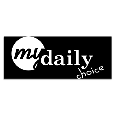 My Daily Choice Window Decal 1C 46x18