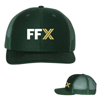 Fuel Factor X Trucker Snap Back Cap Dark Green Fuel Factor X Trucker Snap Back Cap Dark Green